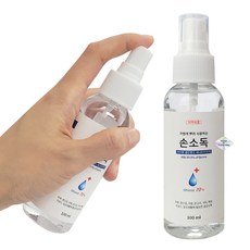 뿌리는 손소독제 스프레이 에탄올70% 의약외품, 1개, 100ml