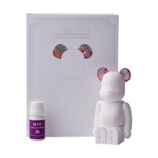 BE@RBRICK 香氛擺飾 Bibliotheque-Blanche 居家香氛, 1個, LibertyLondon聯名-紅色之夏