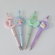 헬로우하비 볼꾸 동대문 볼펜꾸미기, 4번, 4개, 올인원키트 4번, 4개, 올인원키트