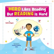 (영문도서) Hero Likes Reading But Reading is Hard Paperback, Dolman Scott, English, 9781915351319