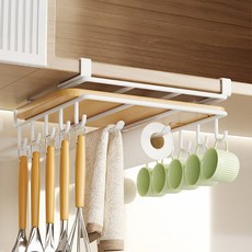 코지스 무타공 도마거치대, 1개, 화이트