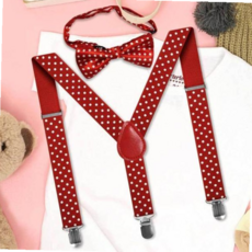 멜빵바지코디 아동멜빵 멜빵 땡땡이 레드 어린이 59000EA 1EA