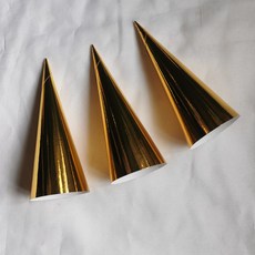 冰淇淋包裝紙 威化脆筒紙套 甜筒紙托 (金色/銀色) - 多圖案可選, 1個, 金色,500個