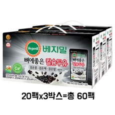 베지밀 뼈에좋은 칼슘두유, 190ml, 60개