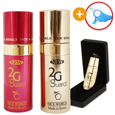 뉴 이지가드 골드 레드 호신용스프레이 +경보기 호신용품, 1개