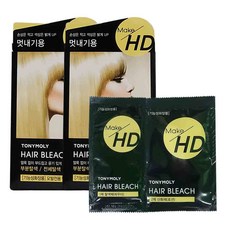 토니모리 메이크 에이치디 헤어 블리치 1제 탈색제, 10g, 2개