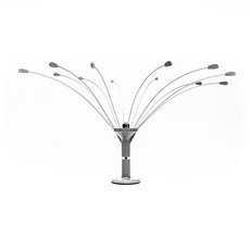 Bird B GON 온e - 새 거미 360 퇴치 갈매기 및 기타 새가 착륙하는 것을 방지 내구성 있는 내후성 디자인 보트 부두 지붕 등용 쉬운 설치 PVC 베이스 포함 6, 2 Foot