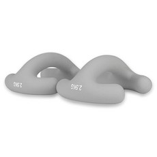 STONESAM 다기능 홈 트레이닝 장비 핸드 웨이트 케틀벨/덤벨 웨이트 운동 피트니스 요가 댄스 바 필라테스 유산소 운동 에어로빅 복싱용 (핑크 1.2kg(, 1.2kg(2.6파운드) x 2개, 2.5kg(5파운드) x 2 그레이