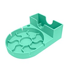 텀블러 세척 건조대 리드 퀜처 빨대 정리함 30온즈 머그 6PCS 받침대, 민트그린