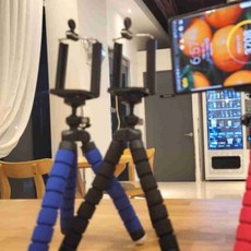 문어발 삼각 스마트폰 자바라거치대 핸드폰촬영거치대