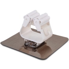 욕실 와이퍼 변기 매직 빗자루 실리콘 인공물 바닥 긁기 창 거울 청소기 가정용 걸레, 03 1pcs Mop clamp, 1개