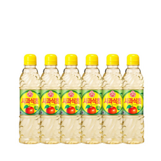오뚜기 사과식초, 500ml, 6개