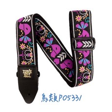 ERNIE BALL P05331 Jacquard 鳥類 系列 吉他/貝斯背帶, 1個