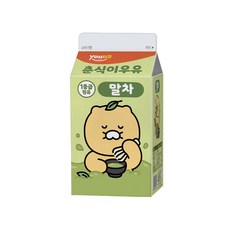 유어스 춘식이 말차우유, 500ml, 3개