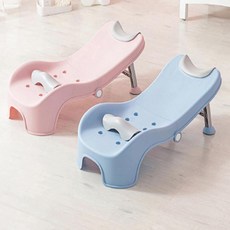 누워서 샴푸 침대 의자, 블루, 1개