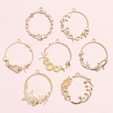 레진아트/프레임악세사리/원형바다친구들프레임/선택, 6번