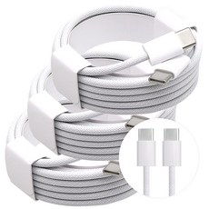 아이폰 초고속 충전 케이블 호환, 65W c to c, 3개, 2m 65W c to c, 3개, 2m