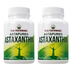 Peak Performance Organic Astaxanthin 피크 퍼포먼스 오가닉 아스타잔틴 30베지소프트젤 2팩