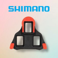 [공식수입정품] 시마노 클릿 클리트 로드 자전거, 1개, 레드(SM-SH10)