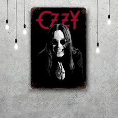 장식 포스터 빈티지 주석 간판 금속 플라크 펍 맨 케이브 클럽 벽장식, 18. Style-18