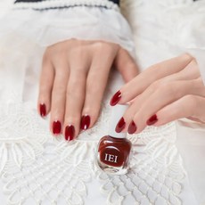 IEI 水性持久可剝指甲油－深酒櫻桃W26 (台灣製造), 1個