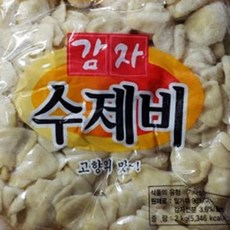 수제비 감자탕사리 반죽 분식 냉동 반죽 2kg