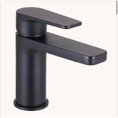 和成牌 HCG 原廠 臉盆用單孔面盆龍頭 鍍黑 LF6031BU，質感佳，簡約設計，輕鬆安裝, 1個