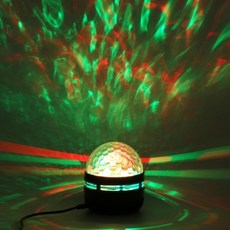 미러볼조명 USB 사운드 인식 LED 파티 무대 조명 똑템, 1개