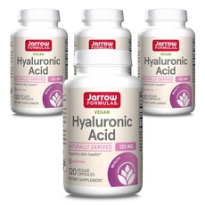 Jarrow FORMULAS 賈羅公式 無麩質玻尿酸素食膠囊, 120顆, 4罐