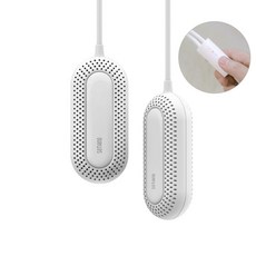신발 운동화 건조 살균기 +만능어댑터 기 드라이 소독 냄 화이트 제습 탈취 스마트 익스텐션, P. 밀키 화이트