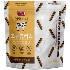슈퍼킹 강아지 덴탈비타 초유츄러스 덴탈껌 50개입, 관절케어, 500g, 1개