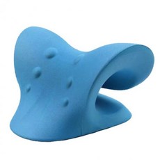 컴퓨터 스마트폰 피로감 스트레칭 경추마사지 목베개 (Araium), 01 A.블랙