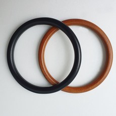 NICE FACE 가방손잡이(2개-1세트) 가방부자재 바네 퀼트용품, 블랙12*12cm, 1세트
