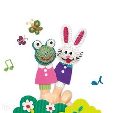 롱스팜 종이나라 골판지공예 (10색 32매) 종이공예