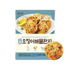 냉동 아워홈 도톰해물완자 오징어해물완자 390g, 1개