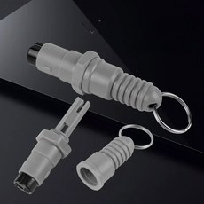 Nvx 1개 자동차 안전 텅스텐 스틸 해머 U자형 오프닝 커터 2-in-1 미니 스트라이커 윈도우 브레이커, 6)6