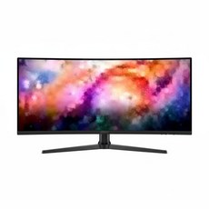 한성컴퓨터 WQHD 1500R 울트라와이드 커브드 게이밍 모니터, 86.4cm, TFG34Q24W(일반)