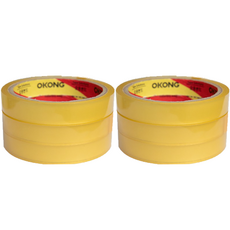 오공 투명 문구테이프 16mm x 40m, 6개