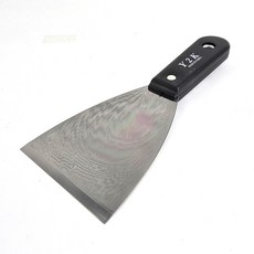 끝부분이 사선 처리된 스크래퍼 고급 스텐 헤라 7.5cm, 1개
