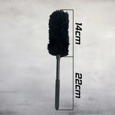 A.O 純羊毛輪圈刷 100%純羊毛 不傷輪圈 輪框刷 鋼圈刷 鋁圈刷 輪匡刷 回拉不噴濺 清潔刷, 1個, 中號