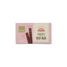 ORGA ORGA 어린이 한우 육포 100g(25gX4ea), 순한맛, 4개, 25g