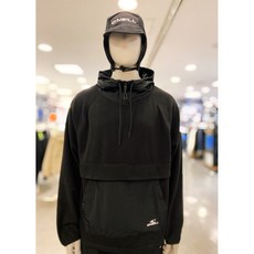 오닐 남성 겨울 아웃도어 한파대비 플리스 후드티 스키장 눈썰매장 등산 캠핑 일상 활용도높은 가볍고 두툼하고 부드럽고 따뜻한 우븐 믹스 기능성 플리스 후드티 199M4161