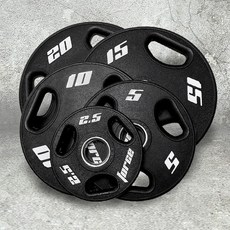 중량원판 바벨원판 2.5kg 5kg 10kg 15kg 20kg, 1개, 블랙