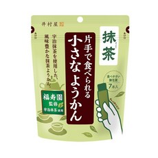 井村屋 抹茶迷你羊羹 宇治抹茶風味, 1個