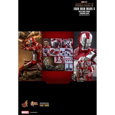Hot Toys 鋼鐵人 馬克5 賽車場底座, 1個