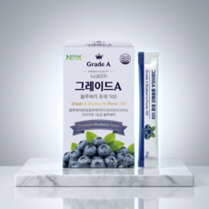 뉴네이처 그레이드A 100% 블루베리 퓨레 100, 1개, 280g