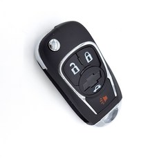 (신형) 쉐보레 폴딩키케이스 4버튼 말리부 올란도 스파크 튜닝 DIY 수리 교체, 1개, (신형)쉐보레 4버튼 폴딩키케이스(정밀드라이버1개포함)