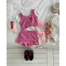 (주문배송) 옐로우팩토리 키즈 여름신상 도레미 조끼