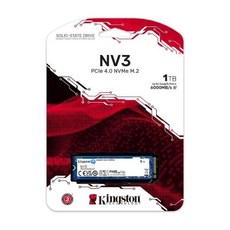 Kingston 金士頓 NV3 1TB PCIe 4.0 M.2 SSD 固態硬碟, 請下標 /