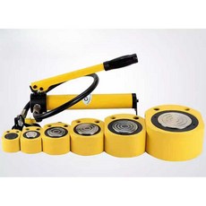 유압식 쇼트램 자키 실린더 유압램 수동 펌프 작기, 5T+CP-180 수동 펌프